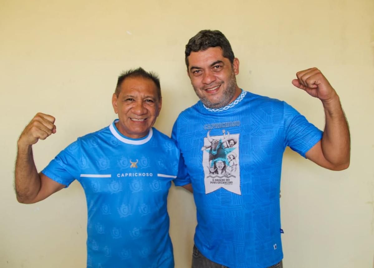 Chapa Caprichoso para Todos, de Karú Carvalho e Sérgio Mendes, teve a candidatura indeferida (Foto: Divulgação)