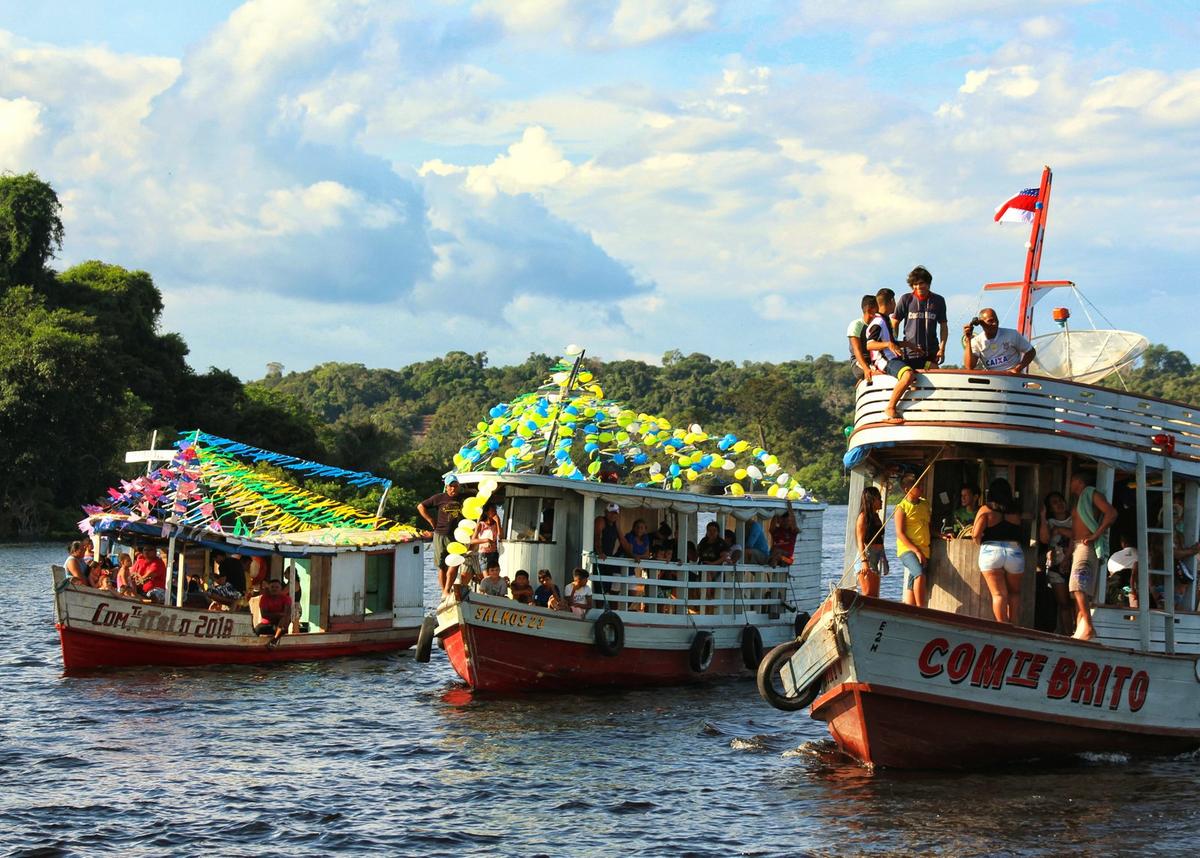 Procissão de São Pedro (Foto: Valter Calheiros)