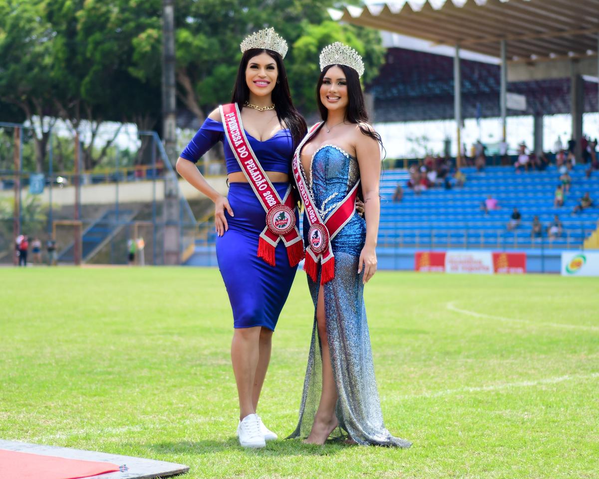 Mariana Barroso e Ane Santana, Rainha e Princesa do A Bordo - O Reality 2022 (Foto: Paulo Bindá)