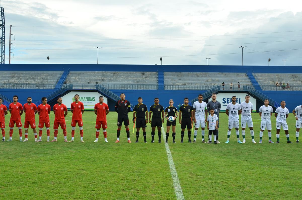 Rio Branco-AC e Manaus FC (Foto: Daniel Brandão/AC)