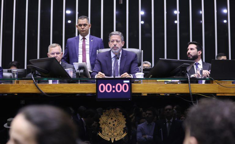 Arthur Lira preside a sessão do Plenário (Foto: Marina Ramos/Câmara dos Deputados)