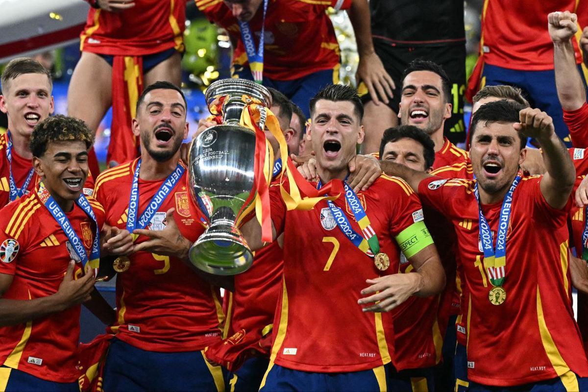 Com a quarta conquista da Euro a Espanha se torna o país com mais títulos da competição ultrapassando a Alemanha (Foto: Divulgação/UEFA EURO)