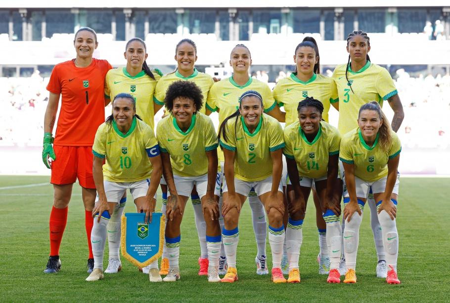 Escalação da Seleção Brasileira Feminina para o jogo contra a Austrália (Foto: Rafael Ribeiro/CBF)