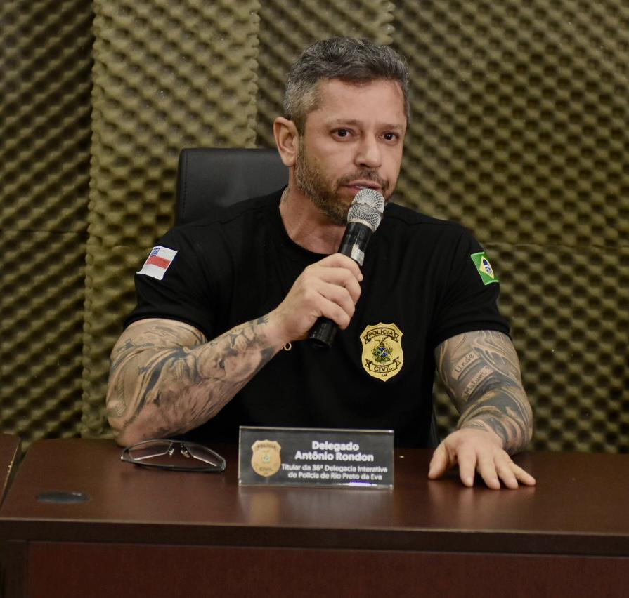 Delegado de Rio Preto da Eva, Antonio Rondon (Foto: Divulgação)