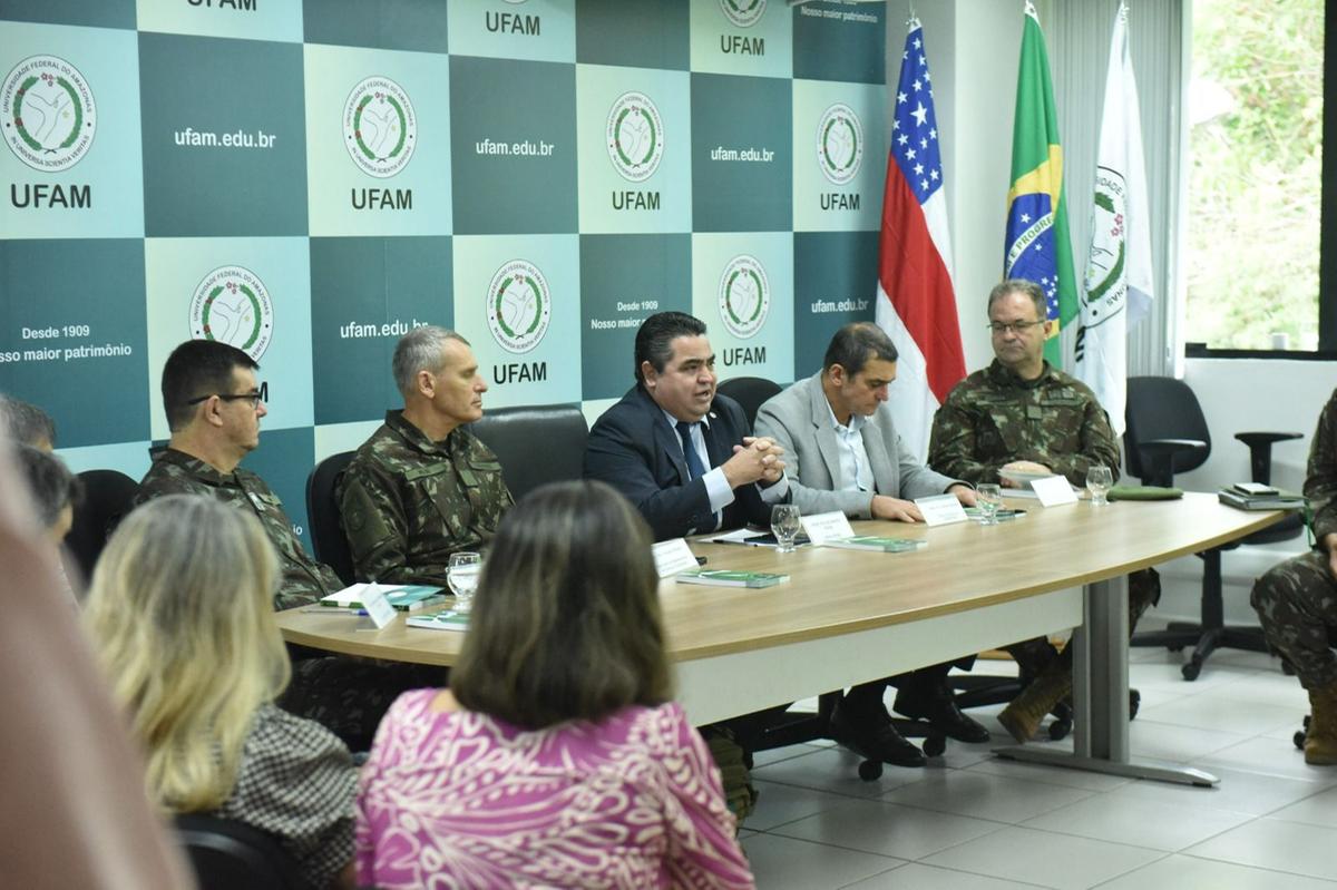 Potencial de trabalho em conjunto entre a Universidade Federal do Amazonas (Ufam) e o Exército Brasileiro. (Foto: Divulgação)