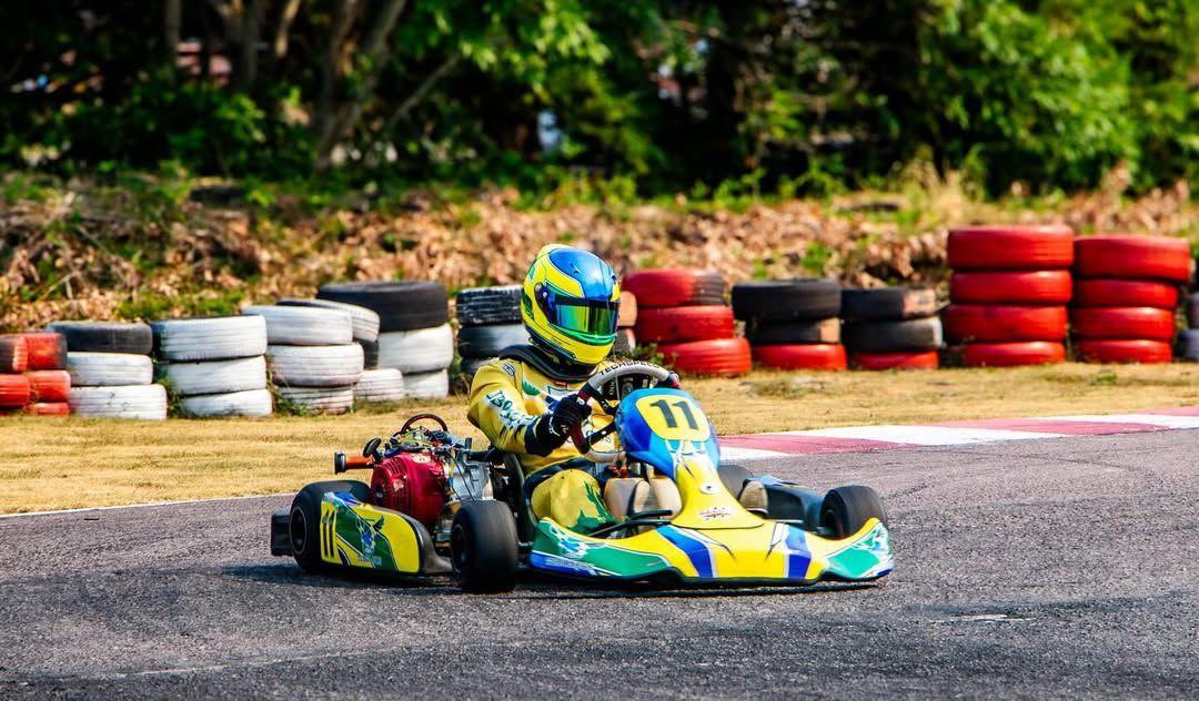 Enzo Magalhães, piloto amazonense